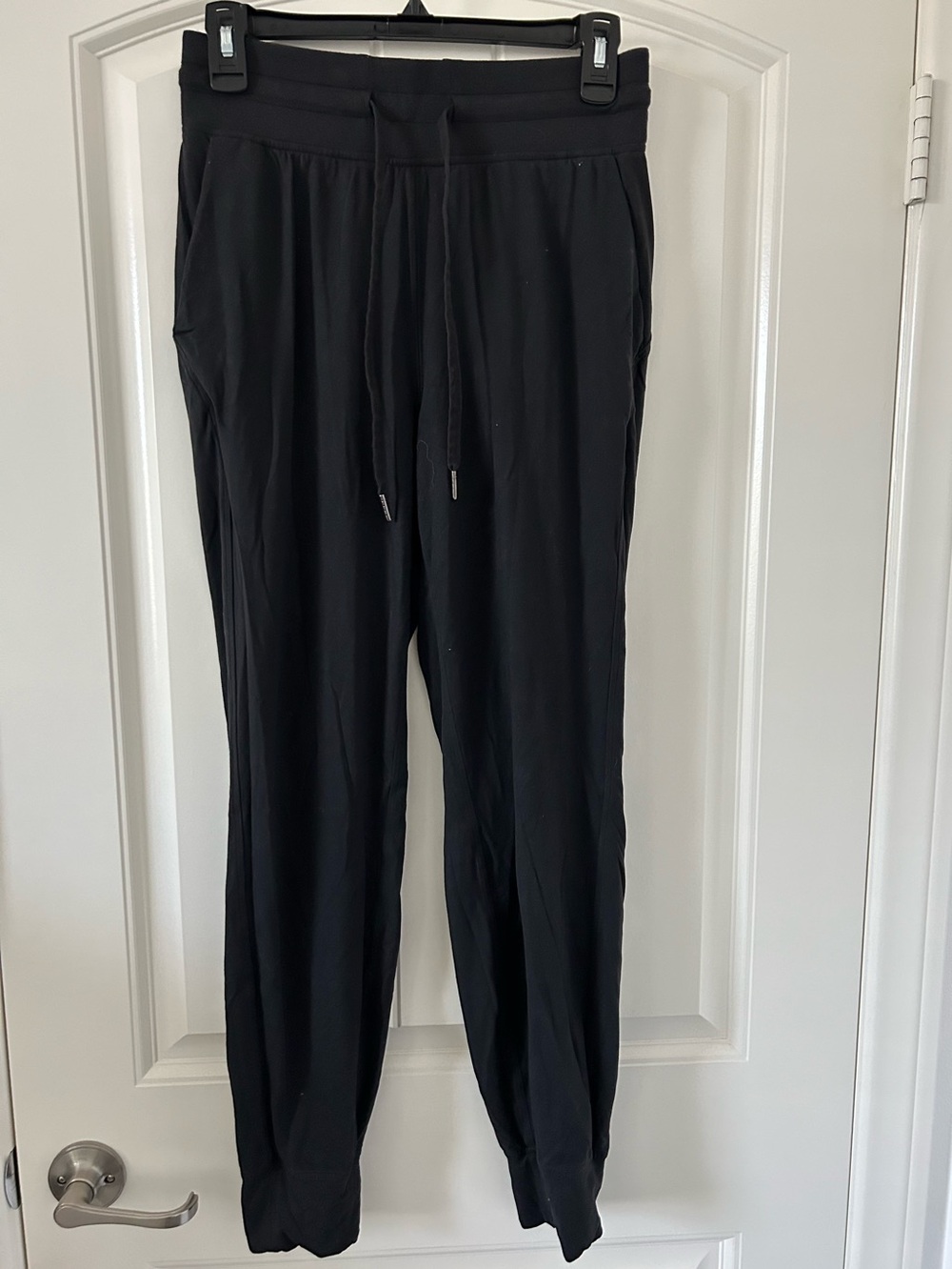 Lululemon Ready to Rulu High Rise Jogger Sz 6 Ultra Soft Black Sweatpants